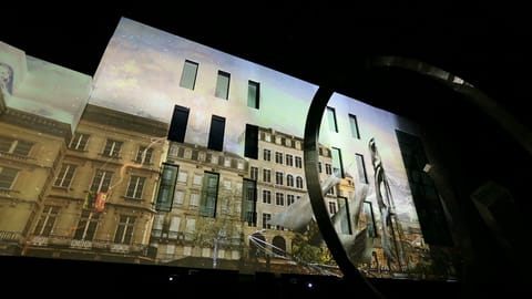 Les façades de Genève, tout autour du public