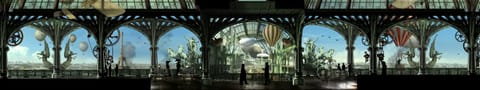 Paris et ses ballons, en panorama