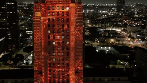 Nouvel An, City Hall de Los Angeles